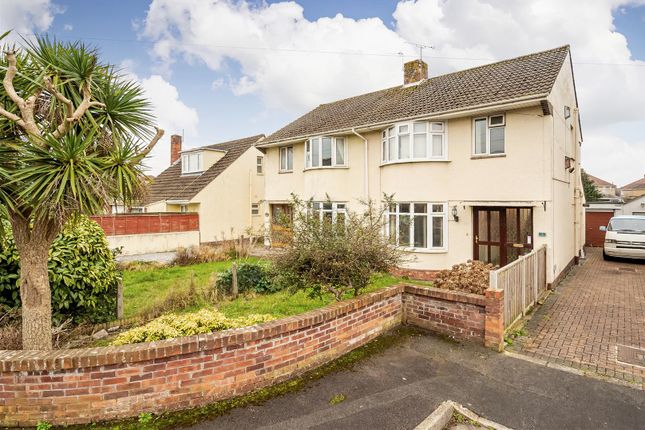 Thumbnail Semi-detached house for sale in Woodhurst Road, Weston-Super-Mare - Spacious Family Home