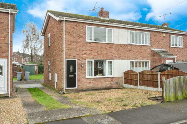 Thumbnail Semi-detached house for sale in Camborne Crescent, Retford, Nottinghamshire