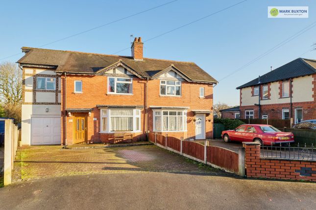 Thumbnail Semi-detached house for sale in Emery Avenue, Westlands, Newcastle Under Lyme