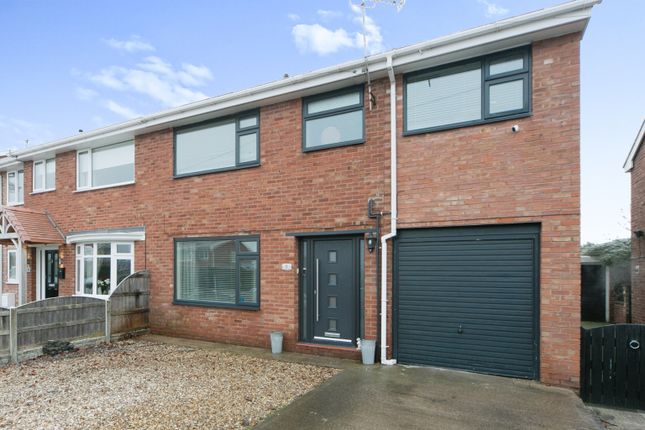 Thumbnail Semi-detached house for sale in Meadway Close, Gwersyllt, Wrecsam, Meadway Close