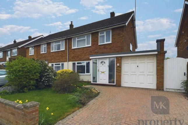 Thumbnail Semi-detached house for sale in Wolverton Road, Newport Pagnell