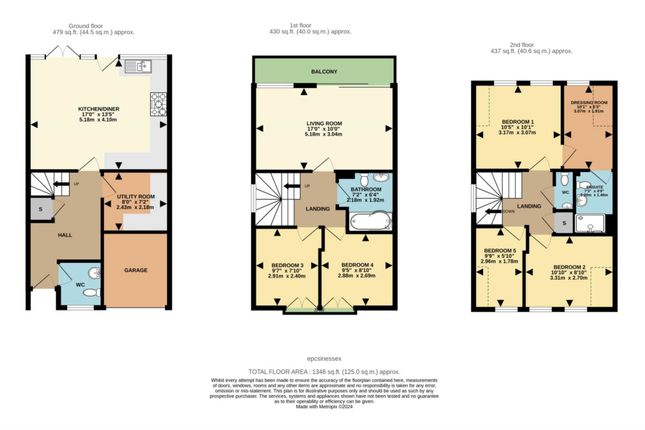 Thumbnail End terrace house for sale in Jason Close, Brentwood