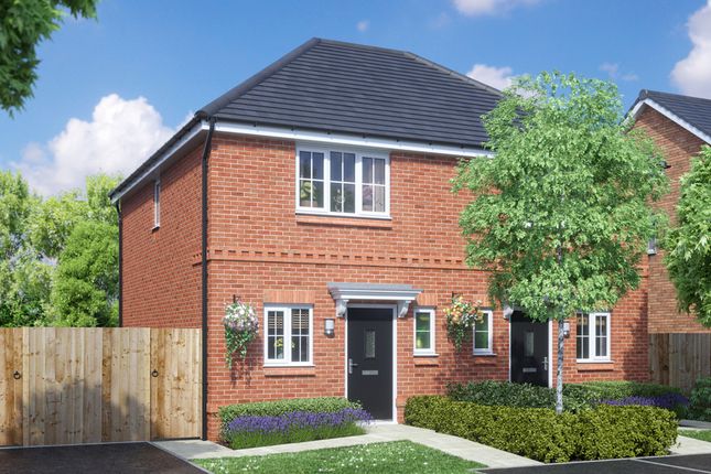 Thumbnail Semi-detached house for sale in "The Irwell" at Leicester Road, Wolvey