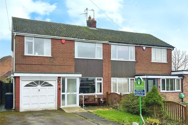 Thumbnail Semi-detached house for sale in Lawrence Drive, Brinsley, Nottingham, Nottinghamshire