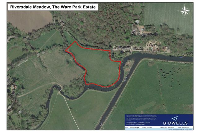 Thumbnail Land for sale in Riversdale Meadow, Bengeo, Hertfordshire