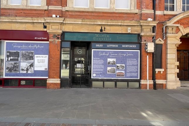 Thumbnail Retail premises to let in &amp; 40 Lord Street, Gainsborough, Lincolnshire