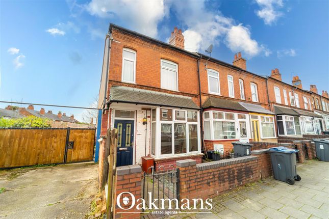 End terrace house for sale in Milner Road, Selly Oak, Birmingham