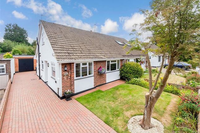 Thumbnail Semi-detached bungalow for sale in Willow Walk, Culverstone, Kent