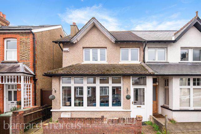 Thumbnail Semi-detached house for sale in Lindsay Road, Worcester Park
