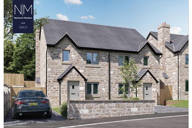 Thumbnail Semi-detached house for sale in Plot 11, Newchurch Meadows, Higher Cloughfold, Rossendale, Lancashire