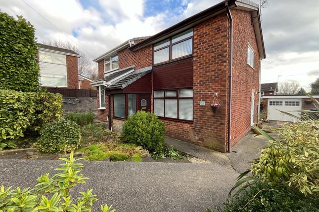Thumbnail Semi-detached house for sale in Conway Drive, Heyrod, Stalybridge