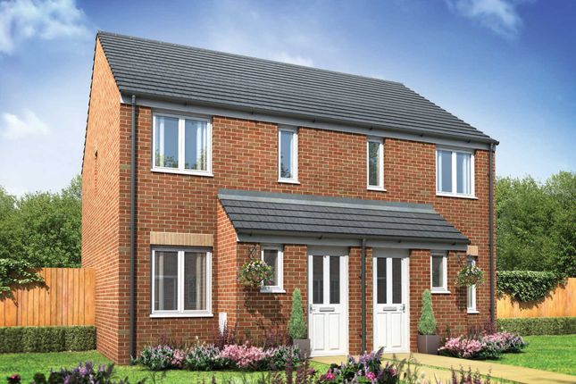 Thumbnail Semi-detached house for sale in "The Alnwick" at Valentine Drive, Shrewsbury