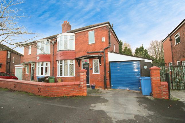 Thumbnail Semi-detached house for sale in Beresford Crescent, Reddish, Stockport, Cheshire