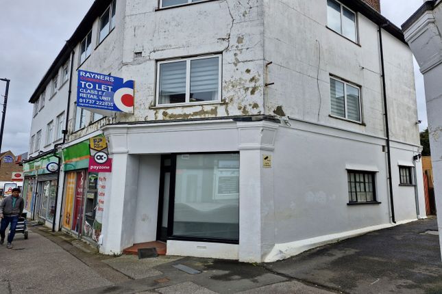 Retail premises to let in High Street, Caterham