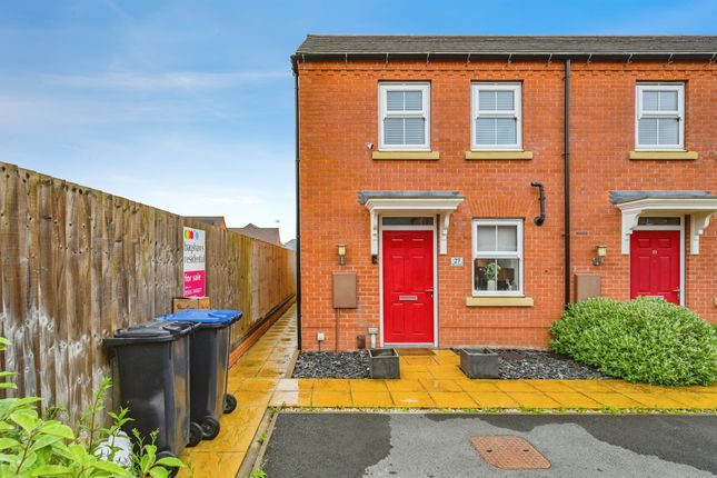 Thumbnail End terrace house for sale in Barton Drive, Ashbourne