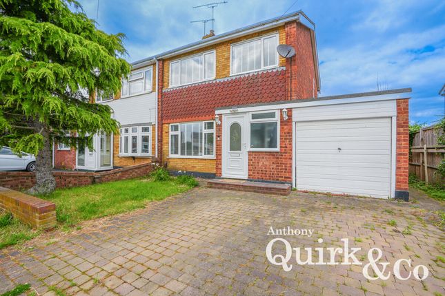 Thumbnail Semi-detached house for sale in St. Lukes Close, Canvey Island