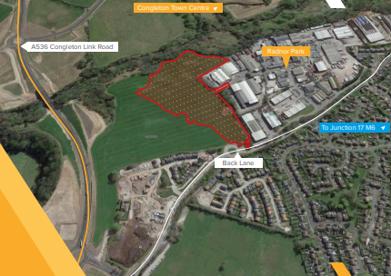 Thumbnail Land for sale in Radnor Park Industrial Estate, Back Lane, Congleton