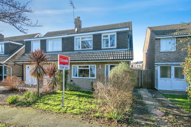 Thumbnail Semi-detached house for sale in Barnfield, Capel St. Mary, Ipswich