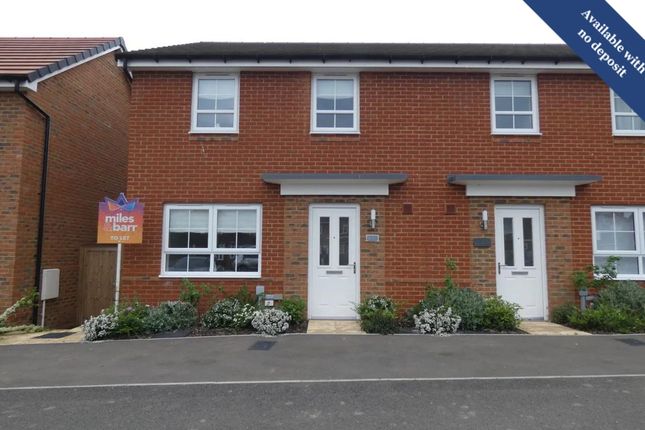 Thumbnail Semi-detached house to rent in Badger Crescent, Sturry