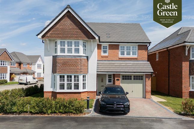 Thumbnail Detached house for sale in Trevalyn Place, Rossett, Wrexham
