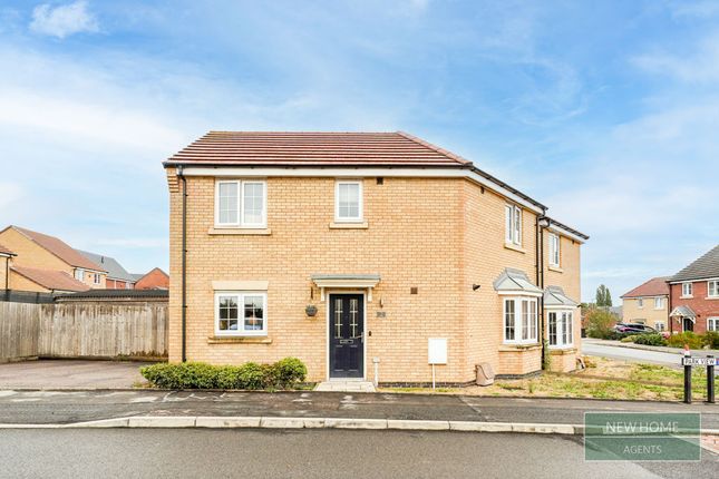 3-bed semi-detached on 2, Park View, Melton Mowbray, £260,000