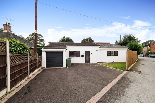 Thumbnail Detached bungalow for sale in Church Lane, Horsley Woodhouse, Ilkeston
