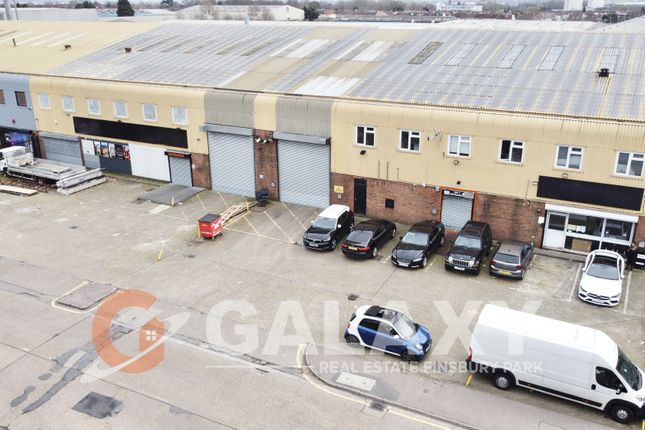Light industrial to let in Warehouse B, Baird Road, Enfield, London.