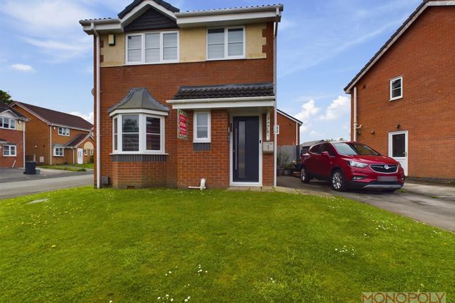 Detached house for sale in Newquay Drive, Wrexham