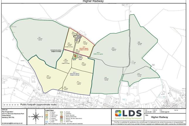 Land for sale in Bishopsteignton, Teignmouth, Devon