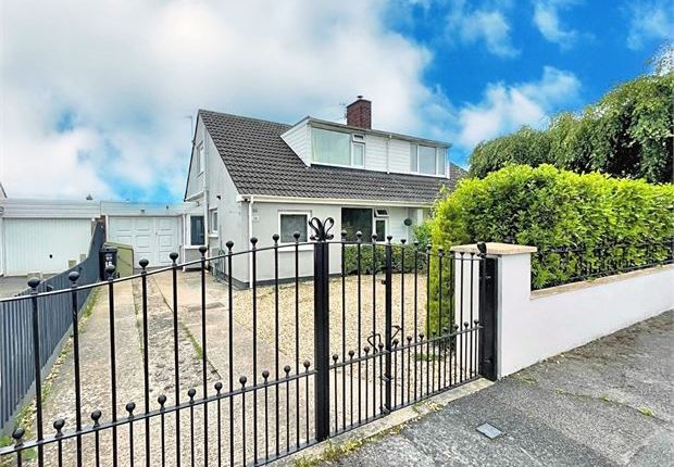 Thumbnail Semi-detached bungalow for sale in Teesdale Close, Worle, Weston-Super-Mare, North Somerset.