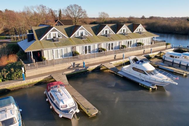 Terraced house for sale in Brundall Gardens Marina, Brundall