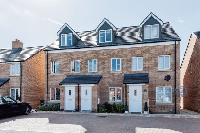 Thumbnail Town house for sale in Ghent Field Circle, Thurston, Bury St. Edmunds