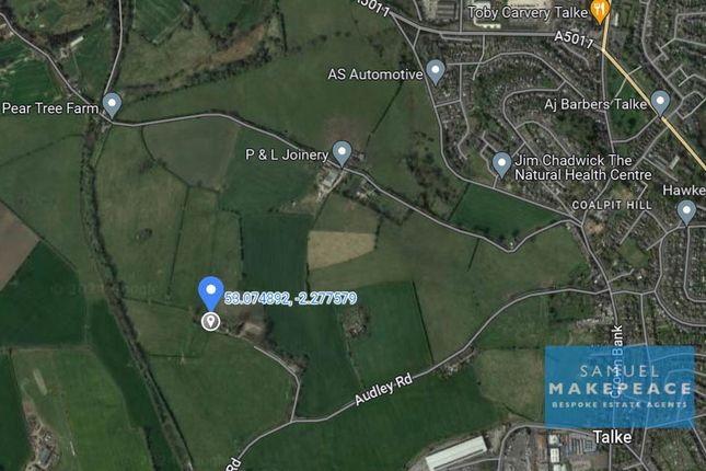 Land for sale in Audley Road, Dunkirk, Staffordshire