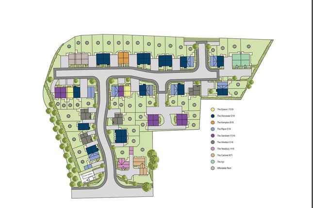 Detached house for sale in Plot 6, Burlington Rise, Kirkby-In-Furness