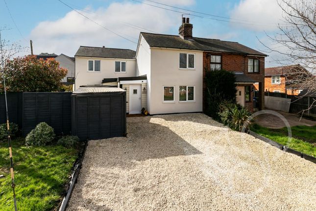 Semi-detached house for sale in Mill Lane, Birch, Colchester