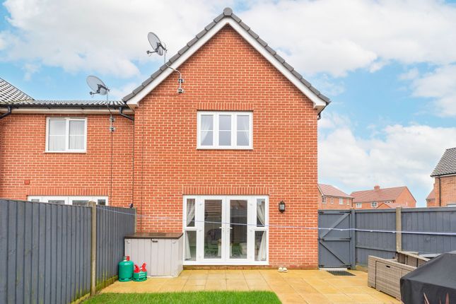 Semi-detached house for sale in Terry Brooks Close, Horsford, Norwich