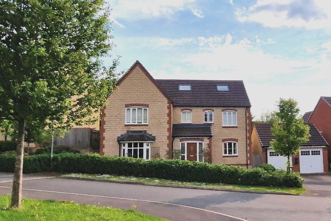 Thumbnail Detached house for sale in Adams Meadow, Wanborough