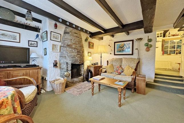 Terraced house for sale in Portloe, Roseland Peninsula, South Cornwall