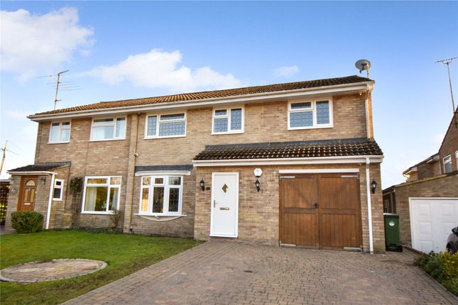 Thumbnail Semi-detached house for sale in Forge Close, Milton Lilbourne, Pewsey, Wiltshire