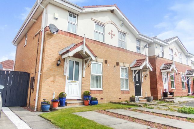 2 bed semi-detached house for sale in Greenhills, Killingworth, Newcastle Upon Tyne NE12