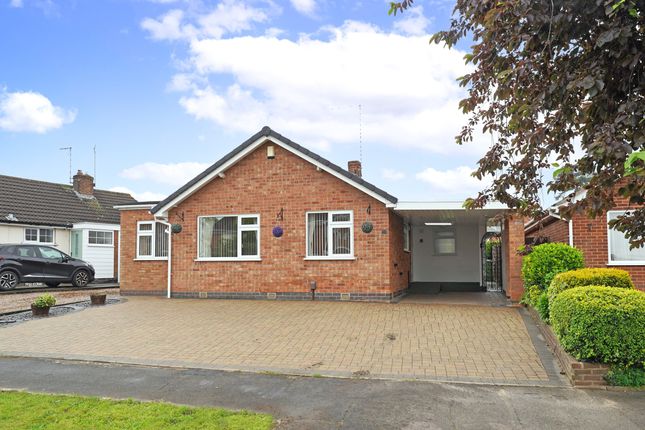 Thumbnail Detached bungalow for sale in Chestnut Road, Glenfield, Leicester, Leicestershire