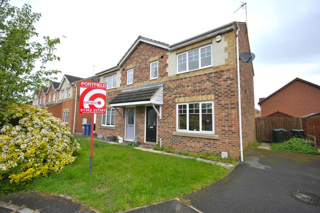 Semi-detached house for sale in Castle Avenue, Rossington, Doncaster