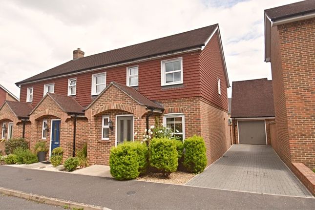 Thumbnail Terraced house to rent in Brockham Grange, Sherfield-On-Loddon, Hook