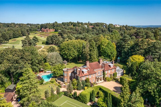 Thumbnail Detached house for sale in South Ridge, St Georges Hill, Weybridge, Surrey