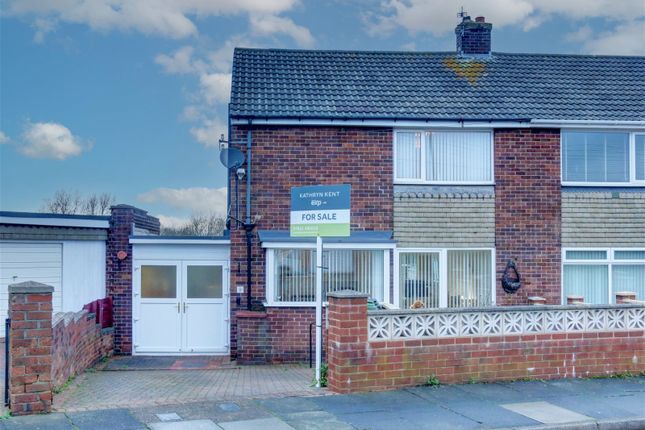 Thumbnail Semi-detached house for sale in Wansbeck View, Stakeford, Choppington