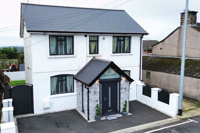 Thumbnail Detached house for sale in Bryn Cerdd, 82A Cefn Road, Cefn Cribwr, Bridgend