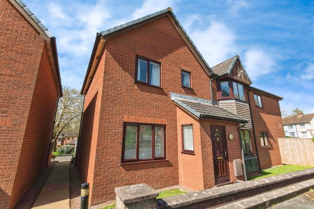 Thumbnail End terrace house for sale in Honeylands Drive, Exeter