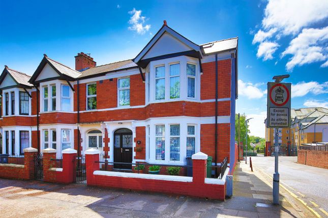 Thumbnail End terrace house for sale in Maindy Road, Cathays, Cardiff