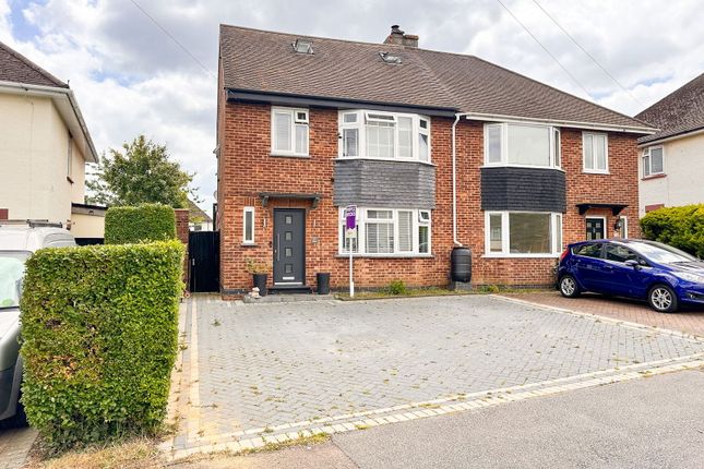 Thumbnail Semi-detached house for sale in Chestnut Crescent, Bletchley, Milton Keynes