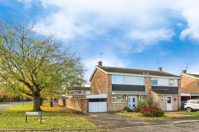Semi-detached house for sale in Pinnegar Way, Swindon